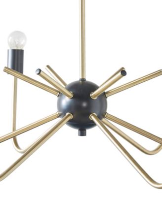 Alexis 6-Light Two-Tone Chandelier