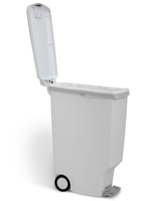 40 Liter Plastic Slim Rectangular Step Kitchen Trash Can