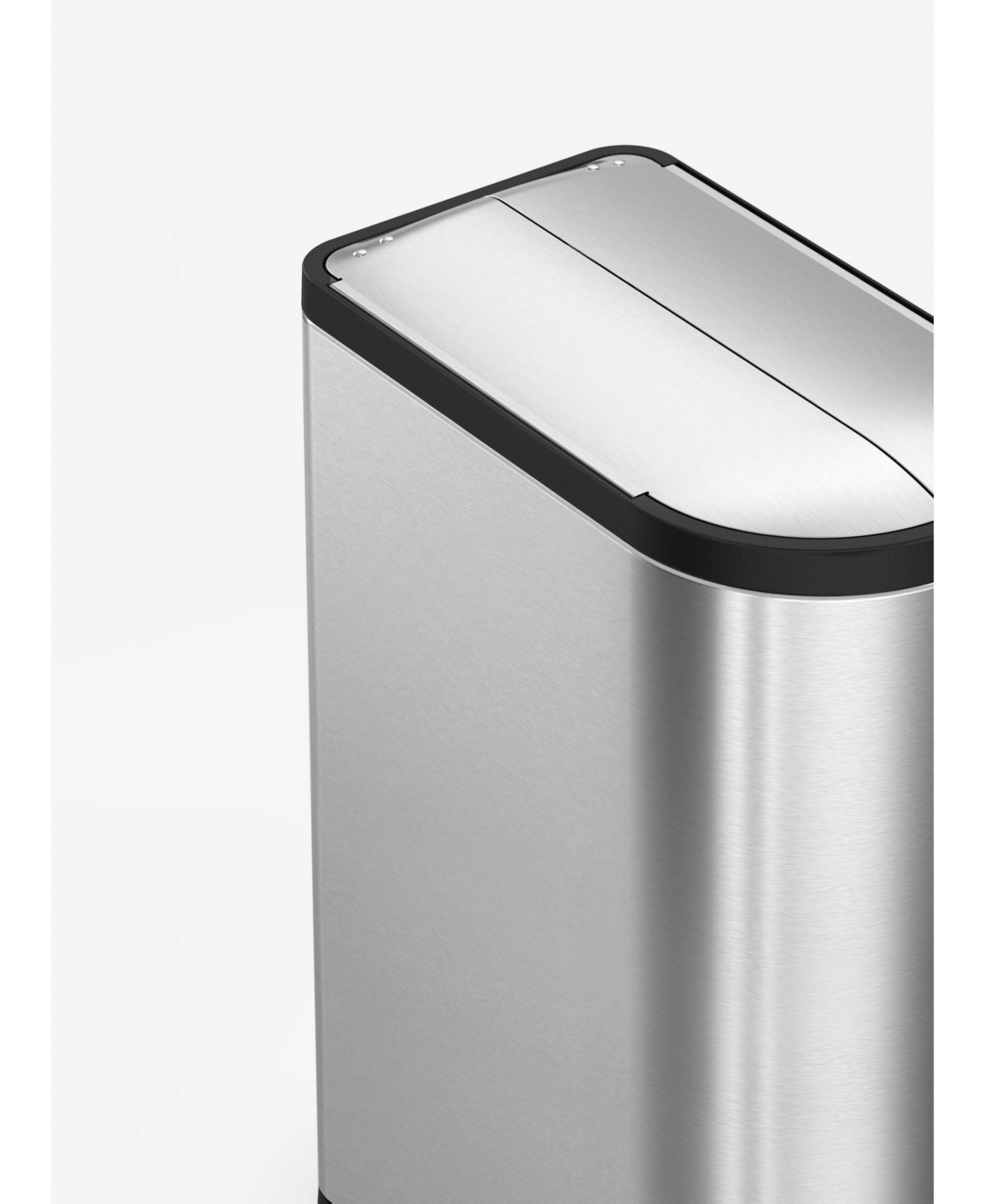 Shop Simplehuman 18 Litre Butterfly Step Can In Brushed Stainless Steel