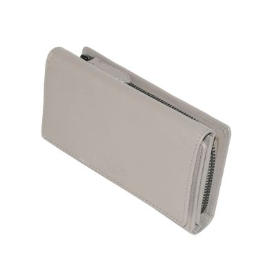 Ladies Medium Full Leather Clutch Wallet