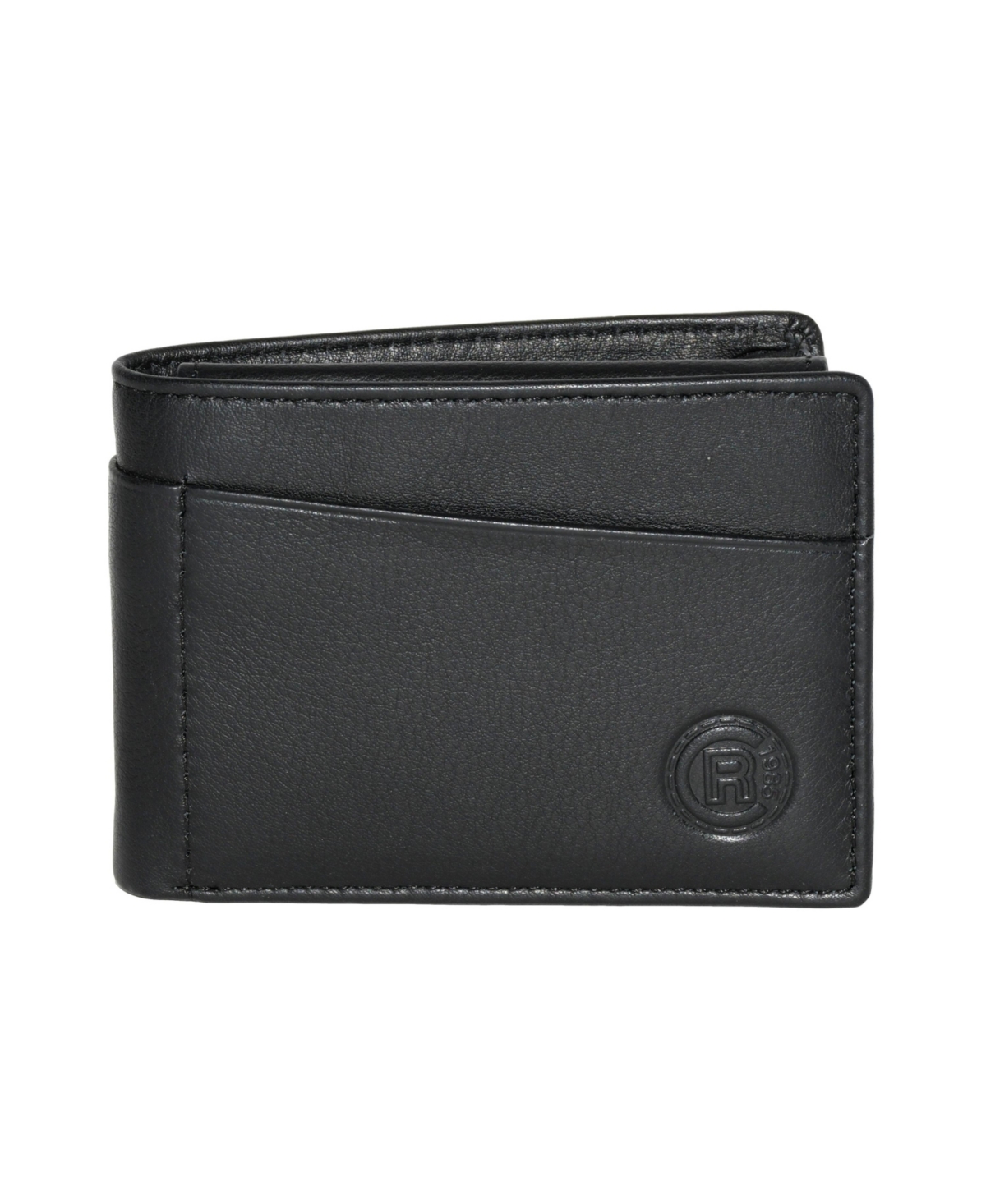 Men's Slim Fold Wallet with Removable Id - Charcoal