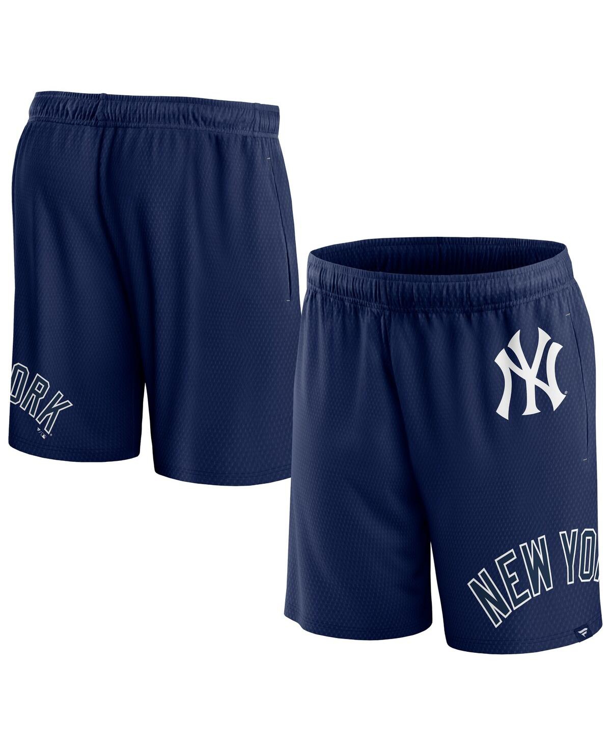 Men's Aaron Judge Navy New York Yankees Big & Tall Stitched Double-Knit  Shorts