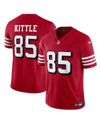 George Kittle San Francisco 49ers Nike Men's Dri-Fit NFL Limited Football Jersey in White, Size: 3XL | 31NMSFLC73F-UZ0