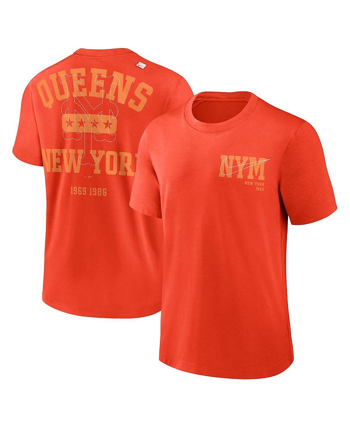 Orange outlet mets shirt
