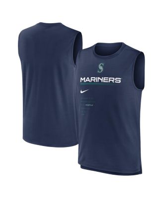 Nike Men's Seattle Mariners Wordmark Tank Top - Macy's