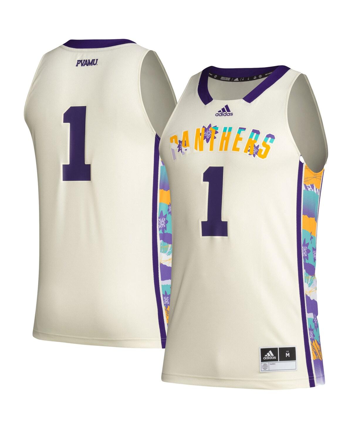 Men's adidas #1Prairie View A&M Panthers Honoring Black Excellence Basketball Jersey - Khaki