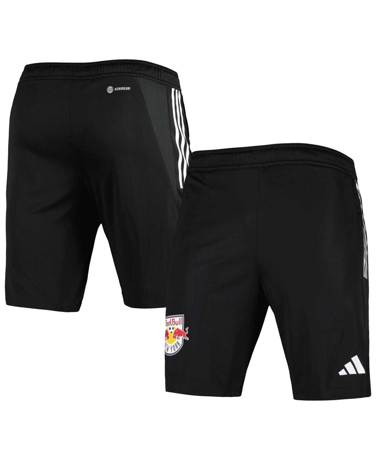 Shop Adidas Originals Men's Adidas Black New York Red Bulls 2023 On-field Aeroready Training Shorts