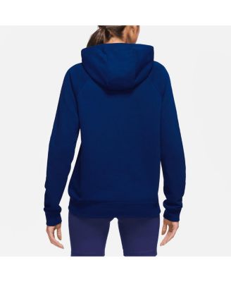 Women's Navy USMNT Essential Raglan Pullover Hoodie