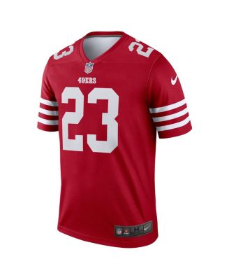 Men's Christian McCaffrey Scarlet San Francisco 49ers Legend Jersey