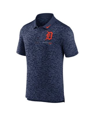 Men's Navy Detroit Tigers Next Level Performance Polo Shirt