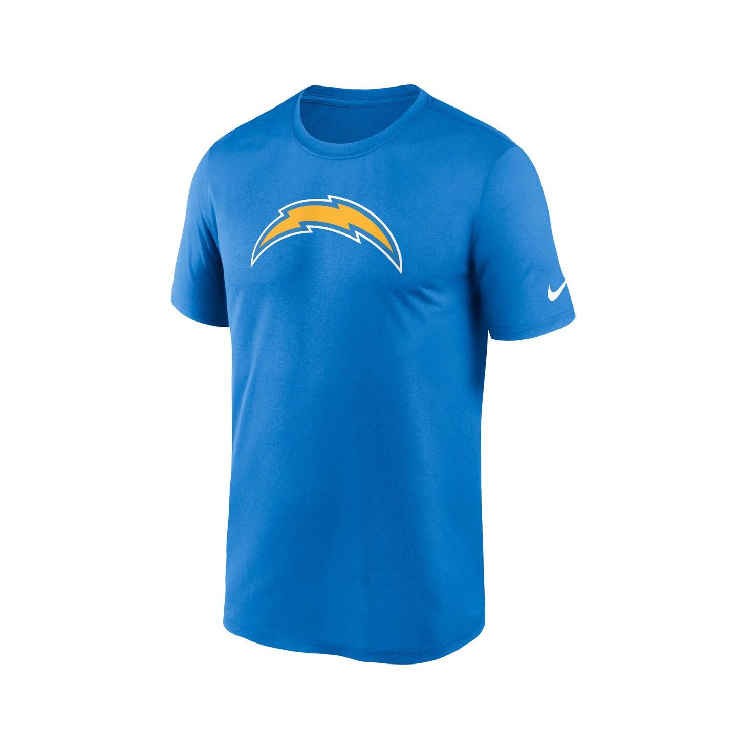 Мужская футболка Nike Powder Blue Los Angeles Chargers Legend Logo Performance — фото 3