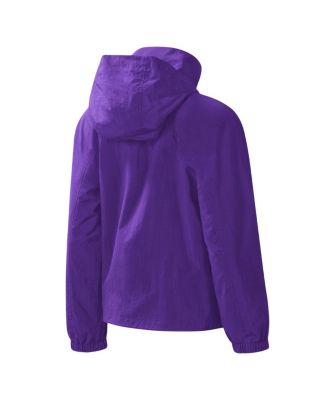 Women's Purple Los Angeles Lakers Last Shot Full-Zip Jacket