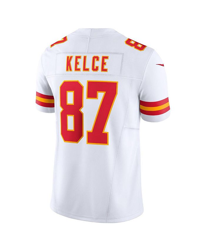 Nike Men s Travis Kelce White Kansas City Chiefs Vapor F.U.S.E