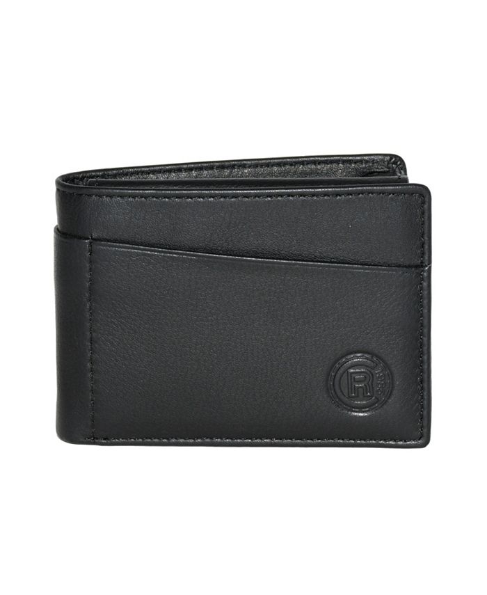 Club Rochelier Men's Slim Fold Wallet with Removable ID - Macy's