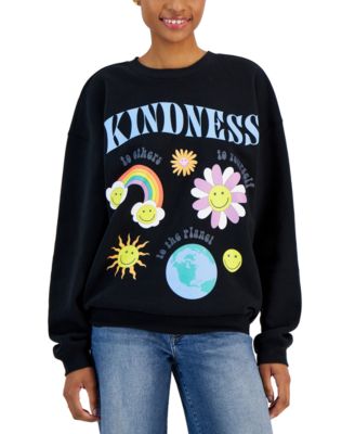 Grayson Threads, The Label Juniors' Kindness Pullover Sweatshirt