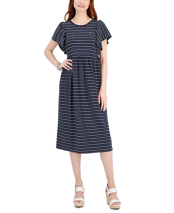 Macy's tommy hilfiger black dress new arrivals