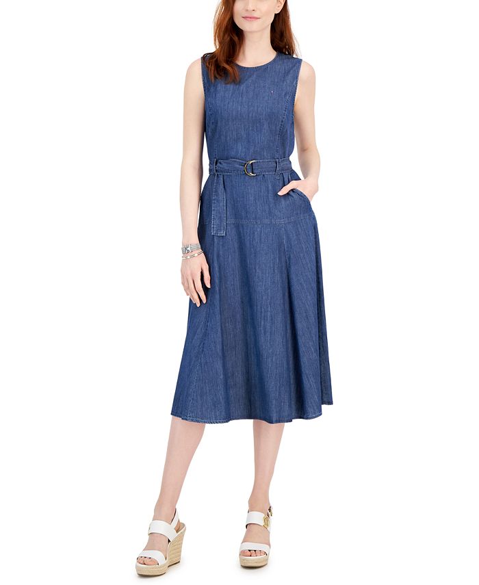 Tommy hilfiger store belted dress