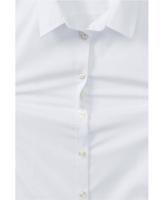 Big Girls No Gape Short Sleeve Stretch Shirt