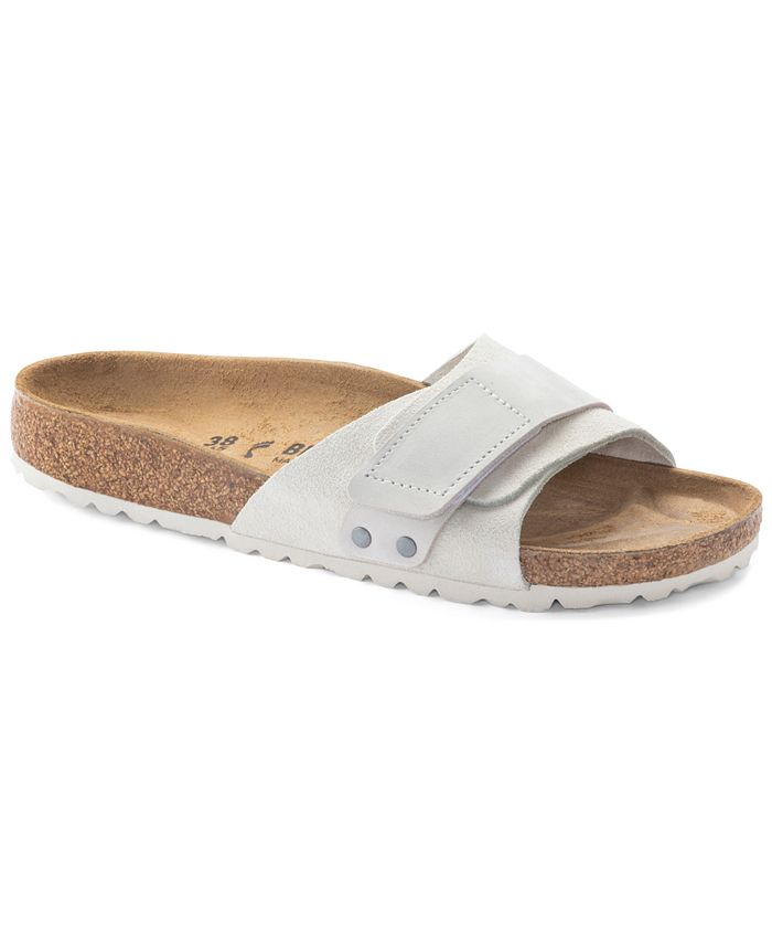 Birkenstock Women's Oita Suede Leather Slide Sandals from Finish Line & Reviews Finish Line