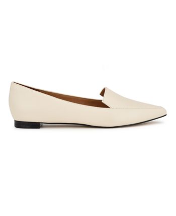 Nine West Women s Abay Pointed Toe Slip On Smoking Flats Macy s