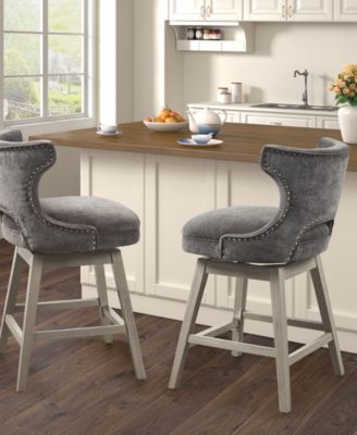 Emmett 25.75" High Swivel Counter Stool