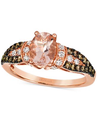 Levian peach morganite ring discount