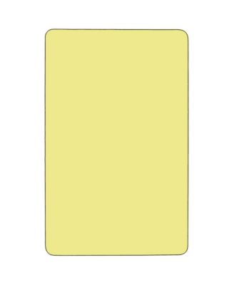 30X60 Rectangle Laminate Adjustable Preschool Activity Table