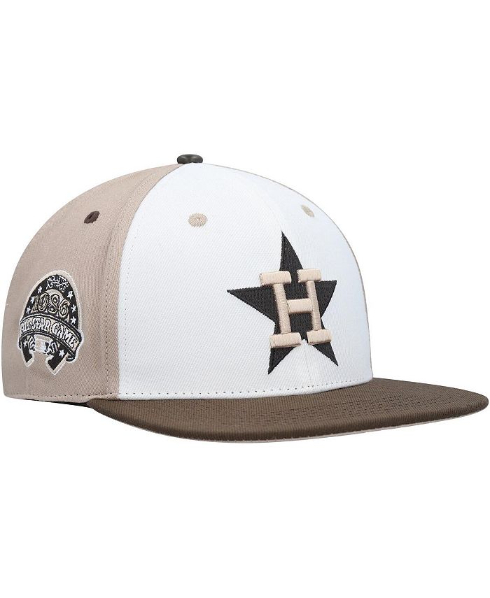 Pro Standard Men's White, Brown Houston Astros Chocolate Ice Cream Drip