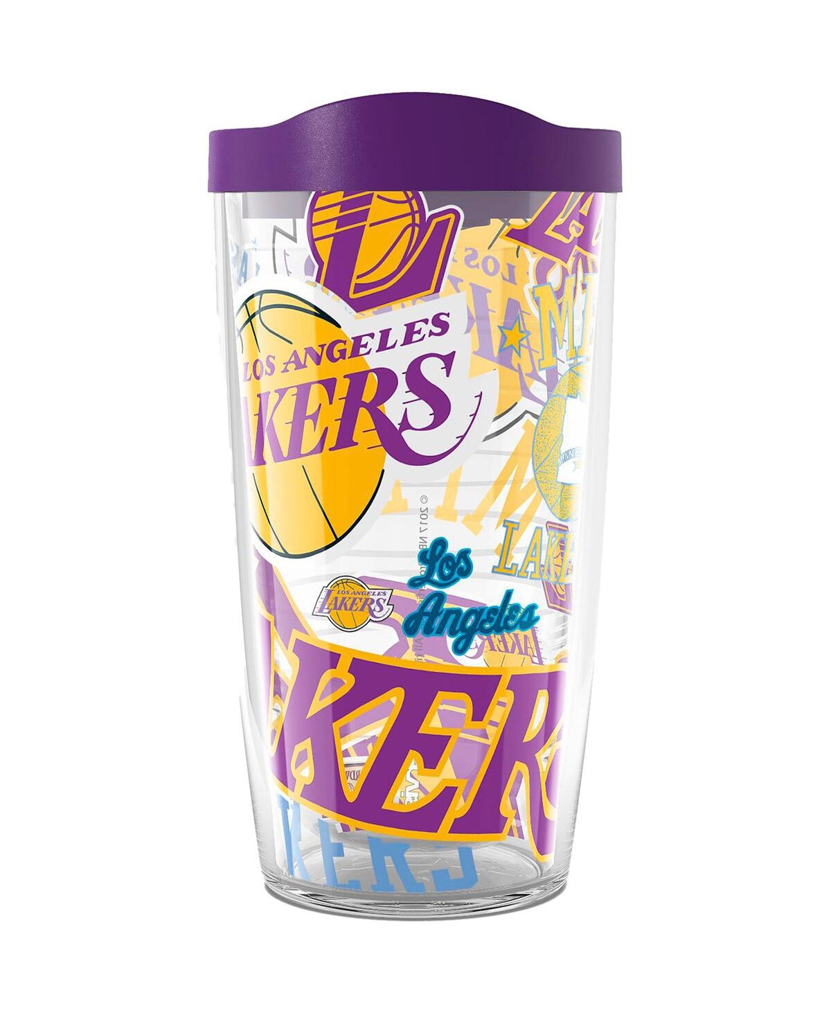 Tervis Tumbler Los Angeles Lakers 16 oz Allover Classic Tumbler In Multi