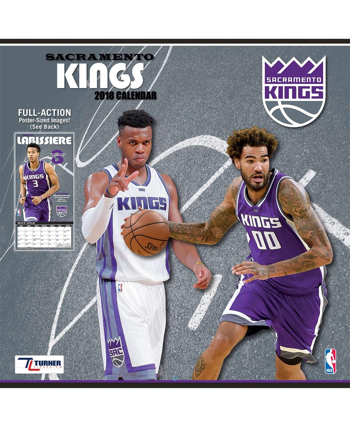 Turner Licensing Sacramento Kings 2018 12" X 12" Team Wall Calendar In Multi