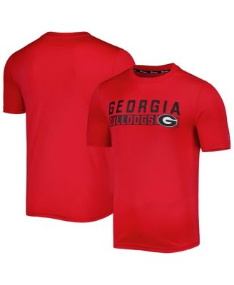 Champion Men's Red Georgia Bulldogs Impact Knockout T-shirt - Macy's