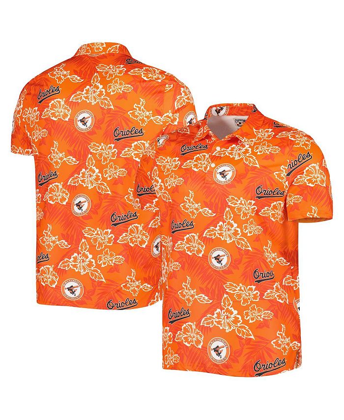 Reyn Spooner Men's Orange Baltimore Orioles Cooperstown Collection Puamana  Print Polo Shirt - Macy's