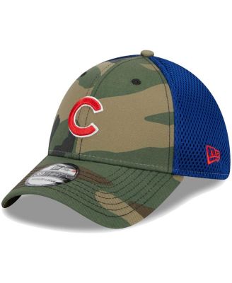 Men's Camo Chicago Cubs Team Neo 39THIRTY Flex Hat