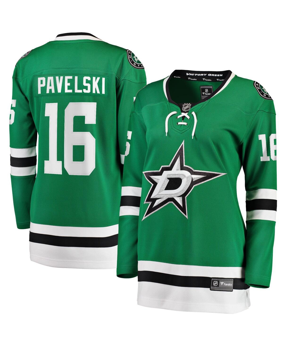 Women's Fanatics Joe PavelskiDallas Stars Breakaway Home Player Jersey - Kelly Green