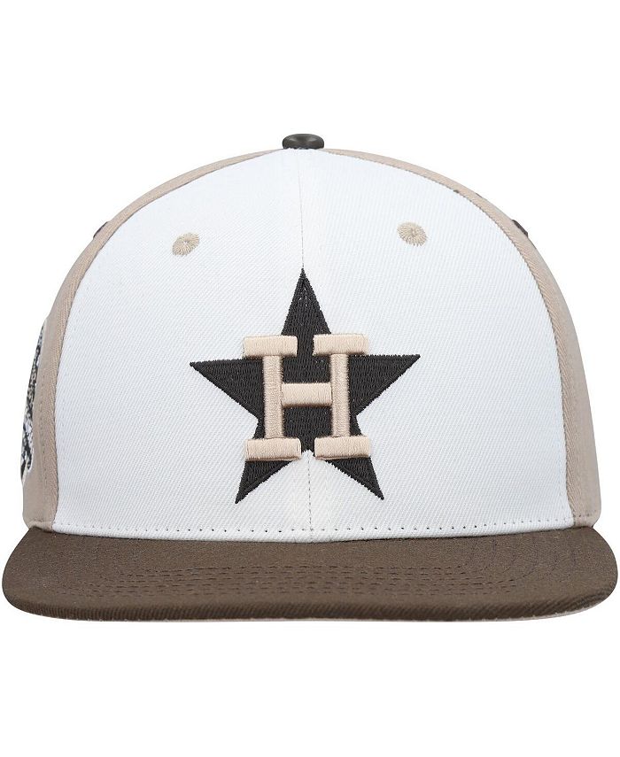 Pro Standard Men's White, Brown Houston Astros Chocolate Ice Cream Drip