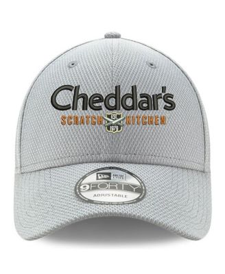 Men's Gray Kyle Busch 9FORTY Cheddar's Snapback Adjustable Hat