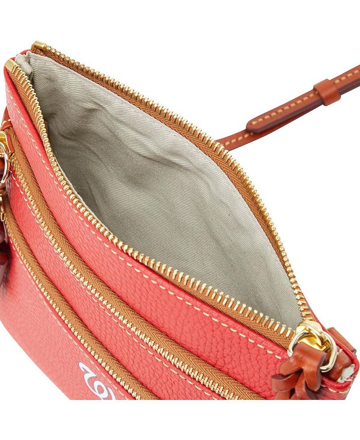 Dooney & Bourke Women's Washington Nationals Pebble TripleZip Core
