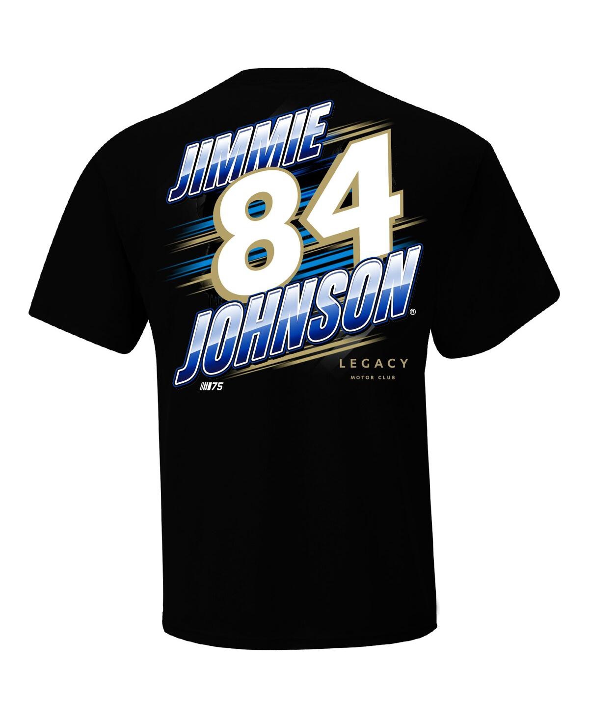 Shop Legacy Motor Club Team Collection Men's  Black Jimmie Johnson Blister T-shirt