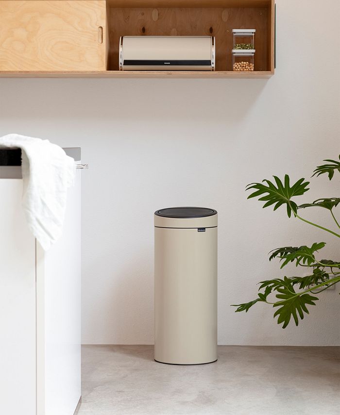 Brabantia Touch Top Trash Can New, 8 Gallon, 30 Liter Macy's