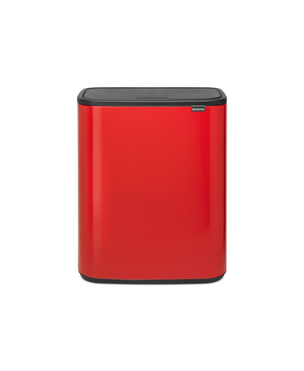 Bo Touch Top Trash Can, 16 Gallon, 60 Liter - Passion Red