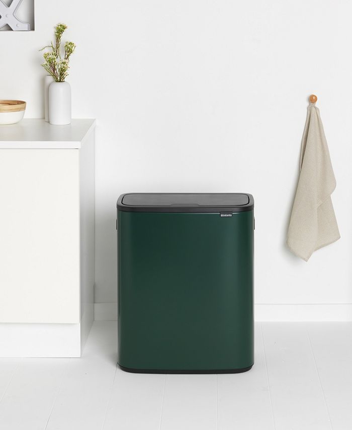 Brabantia Bo Touch Top Trash Can, 16 Gallon, 60 Liter Macy's
