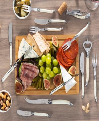 Laguiole Ultimate 13-Piece Charcuterie and Barware Set with Handles