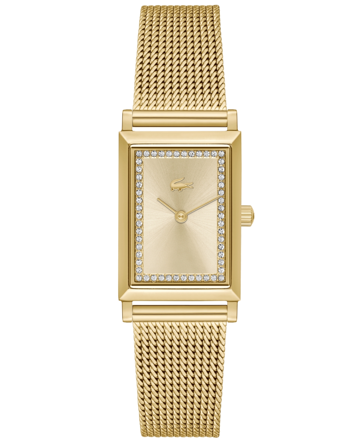 Lacoste Women's Catherine Gold-tone Mesh Bracelet Watch 28.3mm X 20.7mm