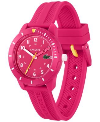 Mini Tennis Raspberry Silicone Strap Watch 34mm