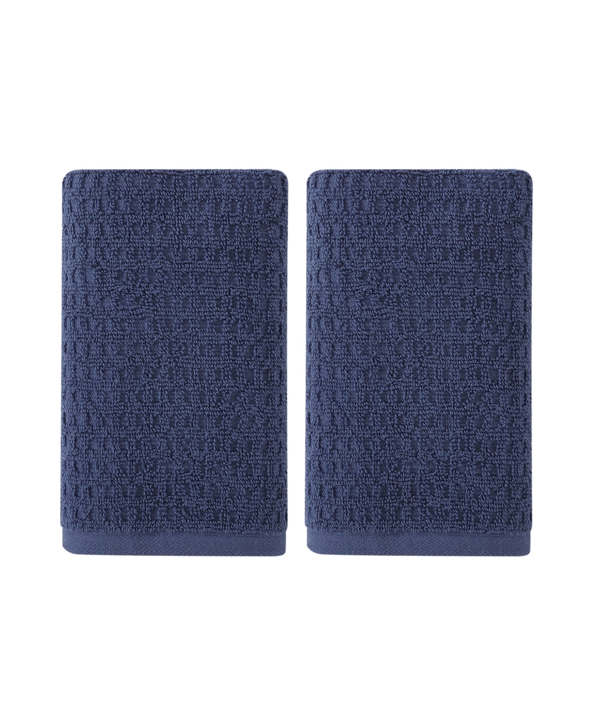 Tommy Bahama Northern Pacific 2-Piece Blue Cotton Hand Towel Set