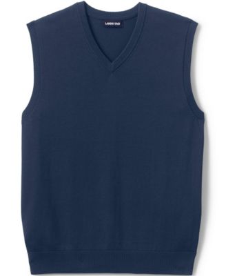 Men's Cotton Modal Fine Gauge Sweater Vest