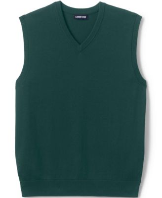 Men's Cotton Modal Fine Gauge Sweater Vest