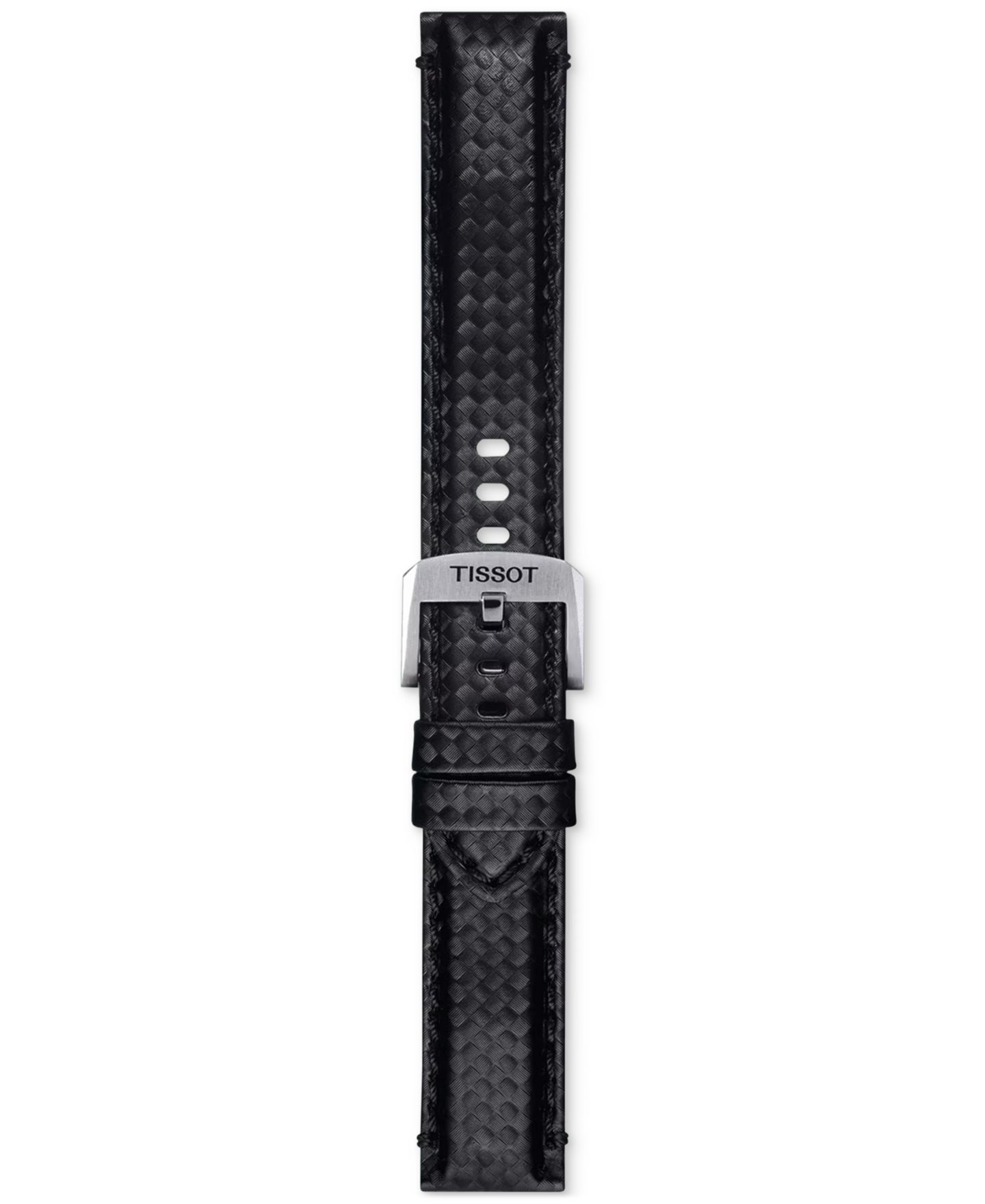 Ремешок для часов Tissot Official Interchangeable Black Fabric Watch Strap — фото 1