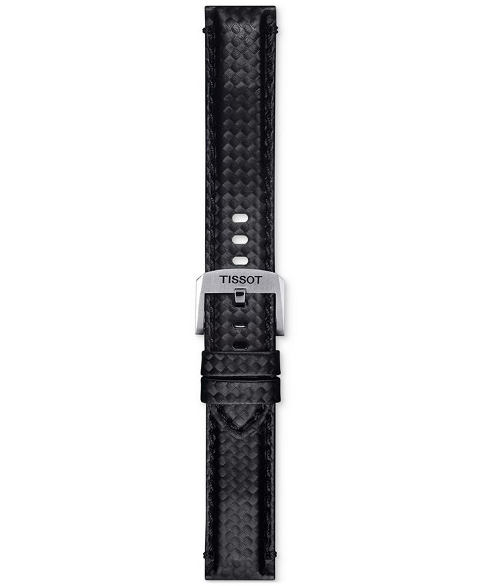 Tissot Official Interchangeable Black Fabric Watch Strap - Macy's