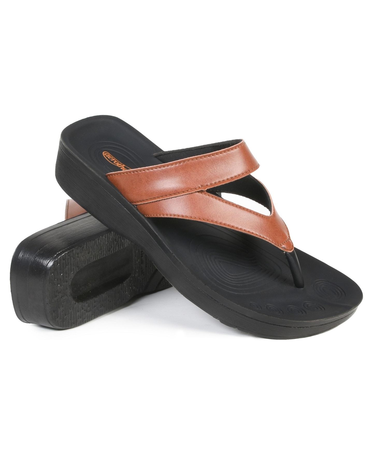Женские сандалии Aerothotic Glen Comfortale Walking, цвет: Рыжевато-коричневый — фото 8